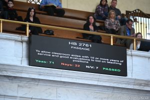 House aides-to-teachers bill and PFAS protection bill head to Senate, but with some GOP dissent